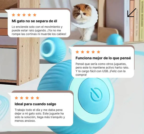 PELOTA INTERACTIVA PARA MASCOTA - ENVIO GRATIS