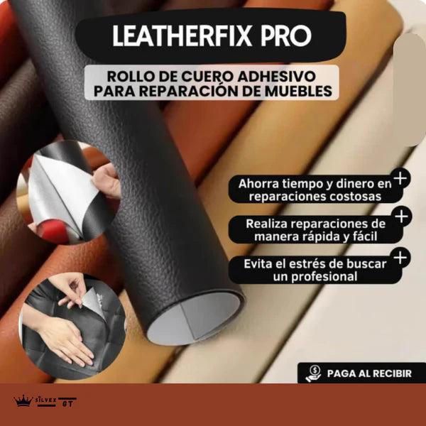 ROLLO DE CUERO ADHESIVO PARA REPARACIONES 50X150CM.