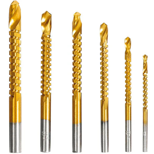 Set de 6 Brocas Giratorias HSS