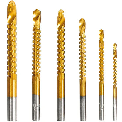 Set de 6 Brocas Giratorias HSS