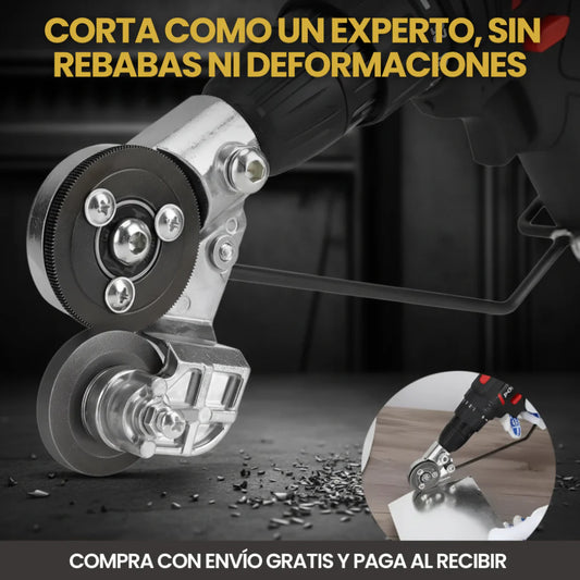 CortaXPro™ – Cortador de Metal para Taladro + Envío GRATIS