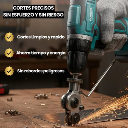 CortaXPro™ – Cortador de Metal para Taladro + Envío GRATIS