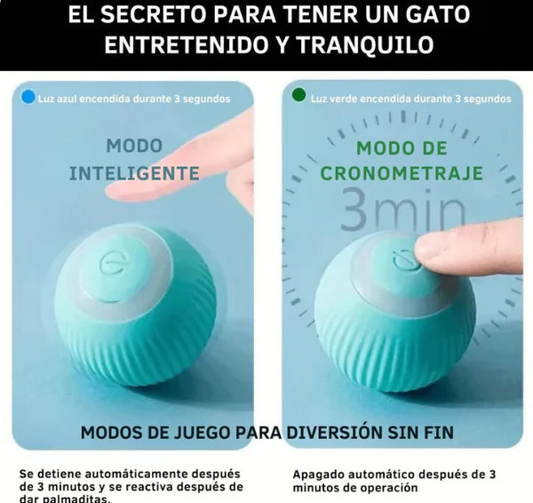 PELOTA INTERACTIVA PARA MASCOTA - ENVIO GRATIS