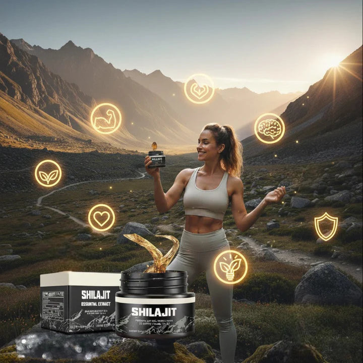 🗻 Shilajit Himalaya™ – Resina Pura Premium para Energía, Fuerza y Testosterona Natural 💥🔥